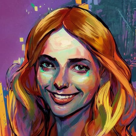 00110-3779157329-gorgeous girl with blonde hair, smiling, expressionism , colorful background , digital painting , jaggy lines , trending on a.png